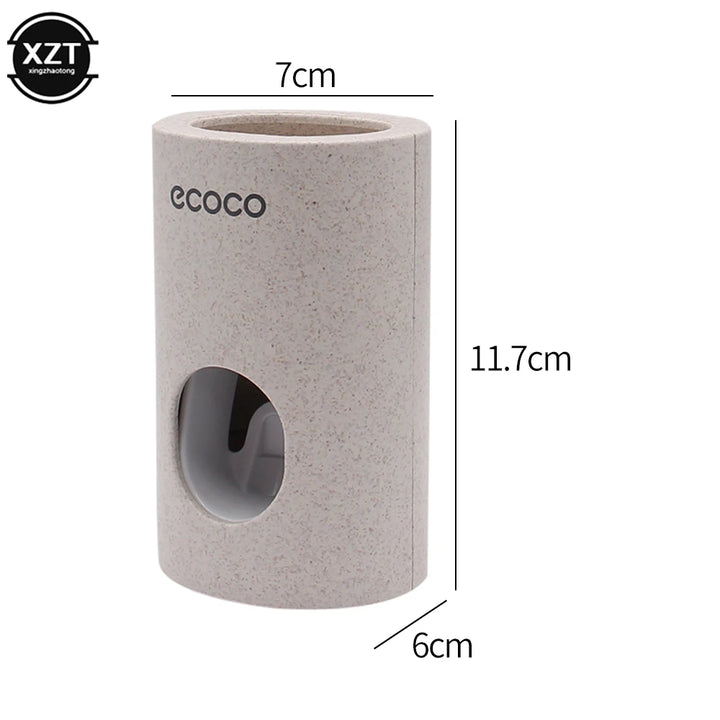 Wall Mount Automatic Toothpaste Dispenser Bathroom Accessories Set Toothpaste Squeezer Dispenser