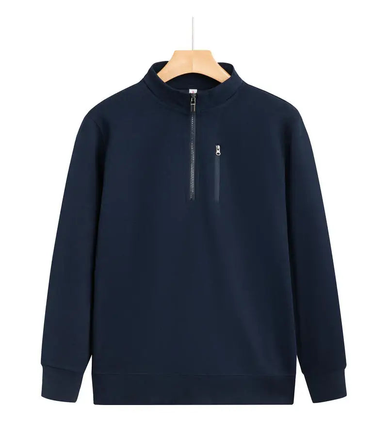 customized LOGO New Men's Sweatshirt Arm Zipper Men's Pocket Zipper Long Sleeve Casual Sports Shirt LS-GT2519