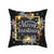 1pcs/set Christmas Black Gold Cushion Cover Merry Christmas Decorations for Home