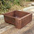 40x40x15cm Honeycomb Design Copper Single Bowl Drop-In Bar Sink Kitchen Sink