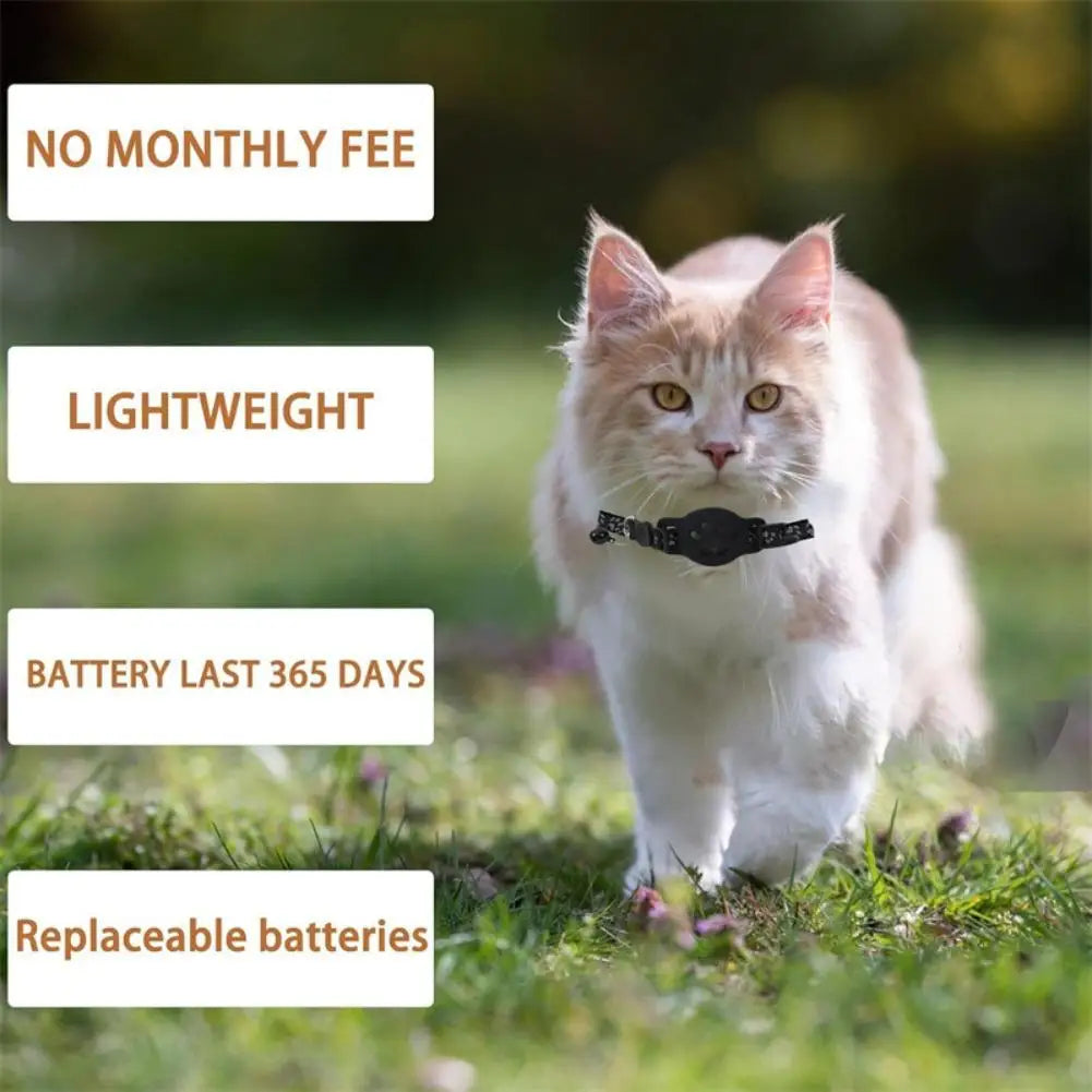 2 Kinds of Multifunctional Pet Smart GPS Trackers Cat Trackers GPS Collar Pet Kitten GPS Collar Pets Accessories iOS compatible