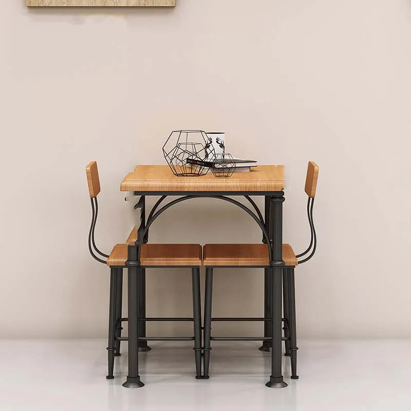Light Luxury Dining Table Kitchen Unique Wooden Space Saving Modern Tables Conference Side Small Mesas De Comedor Furniture