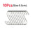5/10Pcs S-Shape Hook Stainless Steel Clothes Bags Towels Plants Hanging Rack Multi-function Kitchen Bedroom Railing Hanger Hook
