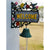 Nordic Rural Retro Welcome Double-sided Listing Doorbell Welcome Cast Iron Wrought Iron Doorbell Hand Bell