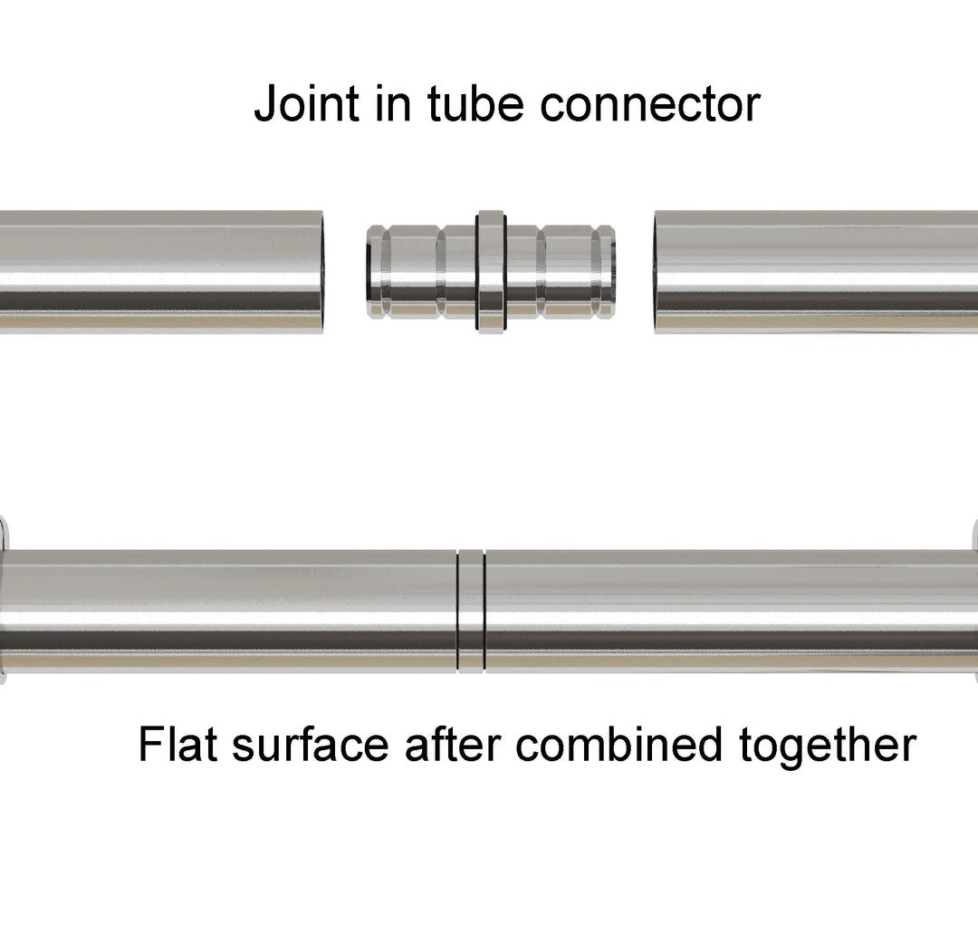 DIYHD Easy Mount Stainless Steel Glass Sliding Barn Door Interior Partition Door Office Glass Door Sliding Track Kit