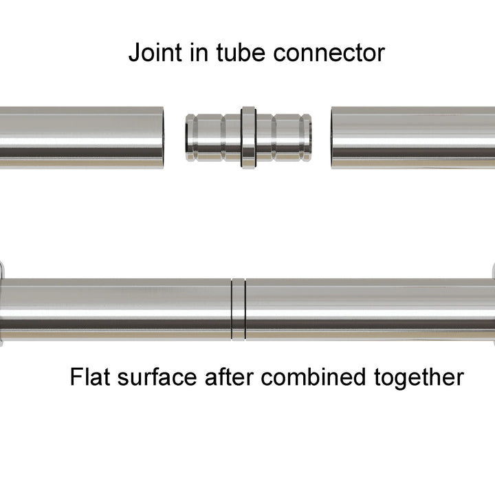 DIYHD Easy Mount Stainless Steel Glass Sliding Barn Door Interior Partition Door Office Glass Door Sliding Track Kit