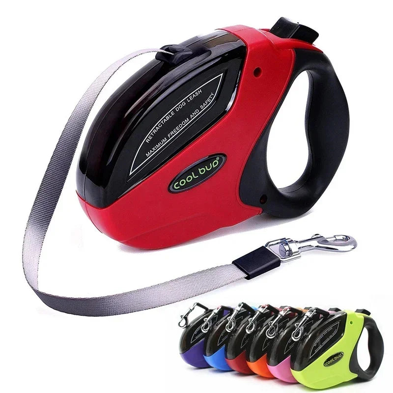 Luxury Retractable Dog Leash for Medium Dogs Puppy Chihuahua French Bulldog Pet Leashes Automatic Extending Leads