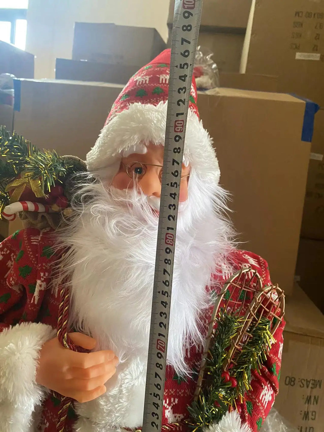 90cmThe New Big Santa Claus Doll for Large Christmas Tree