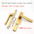 Broken Bridge 8525/9230 Series Screen Door Double Door Aluminum Alloy Black And White Gold And Silver High Low Door Lock Handle