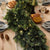 Handcrafted 74.8" Pine Christmas Garland with LED String Lights - Perfect for Indoor & Outdoor Holiday Decor, Christmas Decor