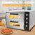 Pizza Oven Commercial Electric Food Baking Equipment Stainless Steel Single And Double Layer Can Bake 9 "/12" Roast