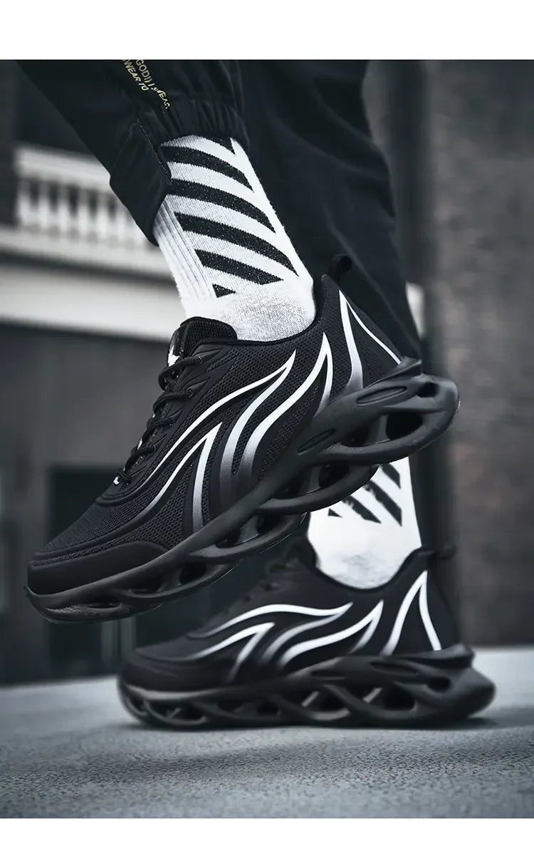 Men Sports Shoes Luxury Casual Sneakers Mesh Running Shoes Summer Lightweight Platform Fashion Basketball Walking Shoes for Men