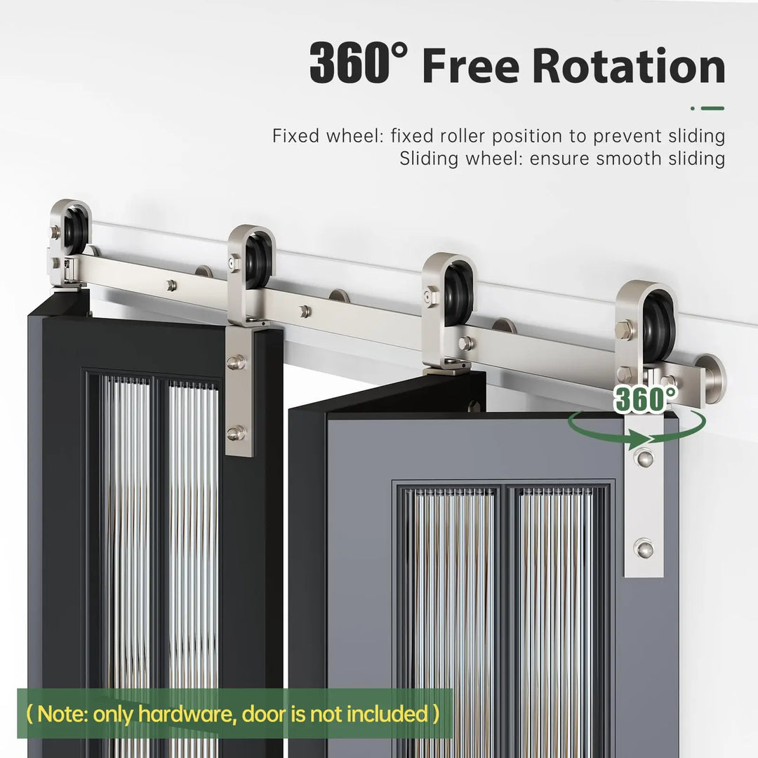 Hardware Kit Folding Barn Sliding Door