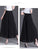 Thin Chinese Style Floral Chiffon Wide Leg Pants Women Tie Die Printed Button Loose High Waist Vintage Straight Trousers