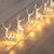 1.5m 10LED Christmas Reindeer String Light Garland Decoration