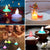 24/12Pcs Flickering Flameless LED Candles Light Lamp Waterproof Floating On Water LED Tea Light Battery Operated For Pool Spa