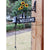 Nordic Rural Retro Welcome Double-sided Listing Doorbell Welcome Cast Iron Wrought Iron Doorbell Hand Bell