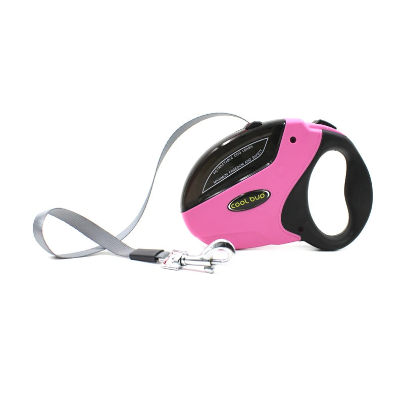 5M Dog Leash Automatic Retractable Walking Running Leads Durable Leash Cat Leashes Extending Dogs for Large Medium Dogs Puppy