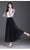 Thin Chinese Style Floral Chiffon Wide Leg Pants Women Tie Die Printed Button Loose High Waist Vintage Straight Trousers