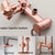 KEMAIDI Antique Copper Bathroom Shower Set Rainfall Bath Shower Systerm 3 Functions Mixer W/Hand Shower Faucet Bathtub Tap