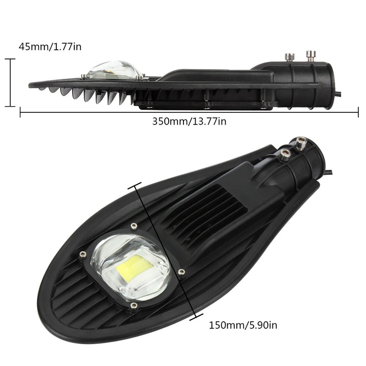 30W 50W 100W Street Light 150W LED Outdoor Lights for Garden Lights Road Lamp AC110V 220V 230V 240V COB Streetlight Lighting