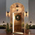 Hot European Outdoor Wall Light IP65 Waterproof Garden Courtyard LED Wall Lamp Sconces Corridor Aisle American Outside Lighting