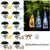 Updated Solar Wine Bottle Lights 2M 20 LED Copper Wire Fairy Garland String Lights 4/8/10 Pack
