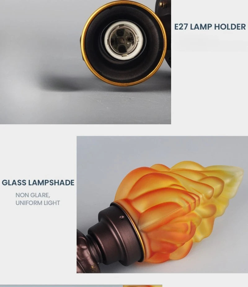 Outdoor Wall Torch Light Courtyard Hanging Light Indoor Coffee Restaurant Decoration Hand Light Creative Retro Ambient Lamps