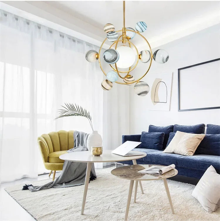 Modern Minimalist Led Chandelier  for Living Room Dining Room Food Tables Child Bedroom Pendant Lights Home Decor Light Fixture