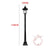 (≈ 1.8M) Outdoor Lawn Lamp European Waterproof Garden Lawn Lamp Outdoor Led  Single Aisle High Pole Street Lamp