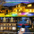 1PC 15W Bluetooth LED Landscape Light RGB Outdoor Garden Spotlights IP65 Waterproof Lawn Light Spotlights For Pathway Patio Yard