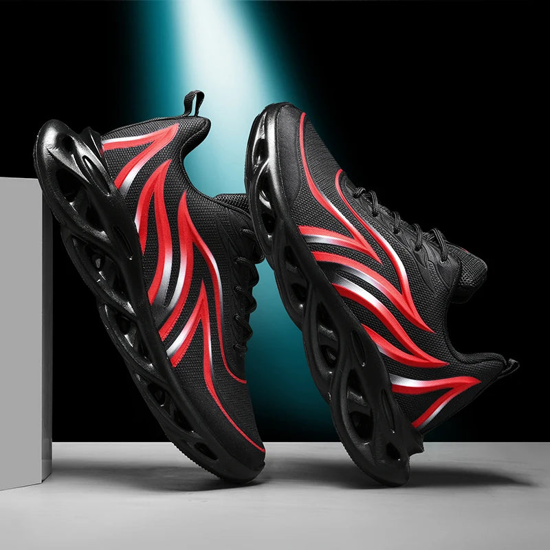 Men Sports Shoes Luxury Casual Sneakers Mesh Running Shoes Summer Lightweight Platform Fashion Basketball Walking Shoes for Men