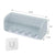 5 Holes Toothbrush Holder with Cover Punch-free Dustproof Toothbrush Storage Racks Wall-mounted Home Bathroom Storage Supplies