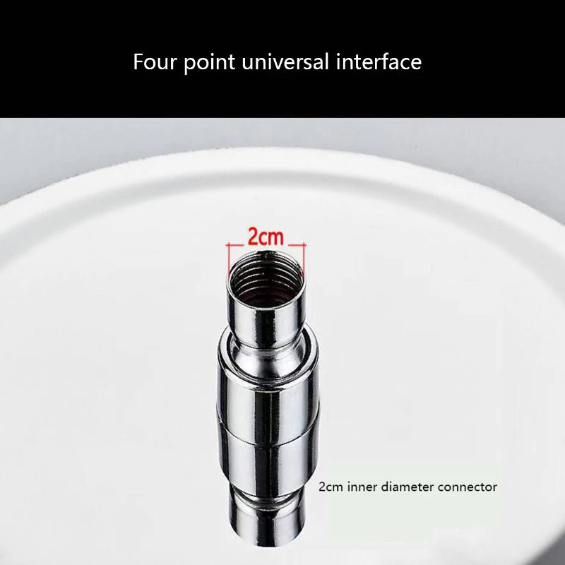 4/6/8/10/12 Inch Pressurized Rain Shower Head Stainless Steel Square Round Rain Shower Head Large Water Outlet Shower Head