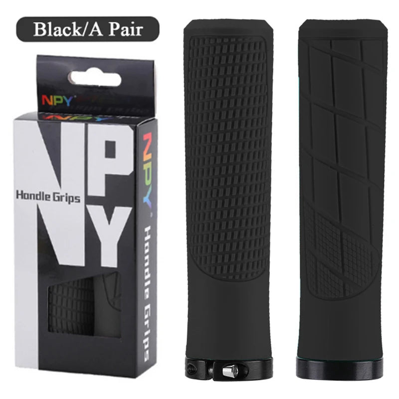 Mtb Grips Integrated Bicycle Grips Comfortable Silicone Mountain Bike Grips Dustproof Waterproof Mtb Cuffs Bike Handles