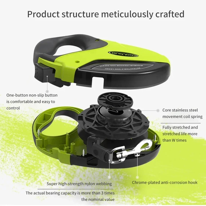 Luxury Retractable Dog Leash for Medium Dogs Puppy Chihuahua French Bulldog Pet Leashes Automatic Extending Leads