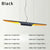 SANDYHA Modern Home Decoration Hanging Chandelier Creative Design Aluminum Tube Oblique Mouth Led Lamp