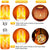 USB E14 E27 B22 Led Simulated Flame Bulbs 9W AC85-265V Luces Home Electronic Accessories Lamp Flame light Effect Bulbs Lampada