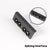 Gifsin-Sliding Door Hardware Drawer Slides Kit, Double Door TV Stands, Wardrobe Cabinets, Furniture Slide