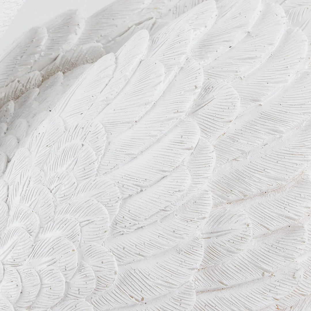Resin Swan Sculpture Floating White Swan Figurine Ornament For Yard Garden Decor
