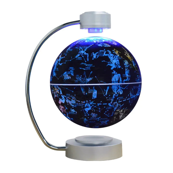 High-tech 8 Inch Magnetic Levitation Globe With LED Light Electronic Floating Globe