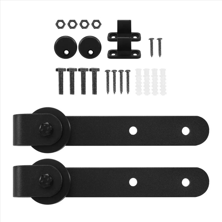 Cabinet Sliding Barn Door Hardware Kit Super Mini Sliding Door  Kit Top Mount Hanger Track Closet