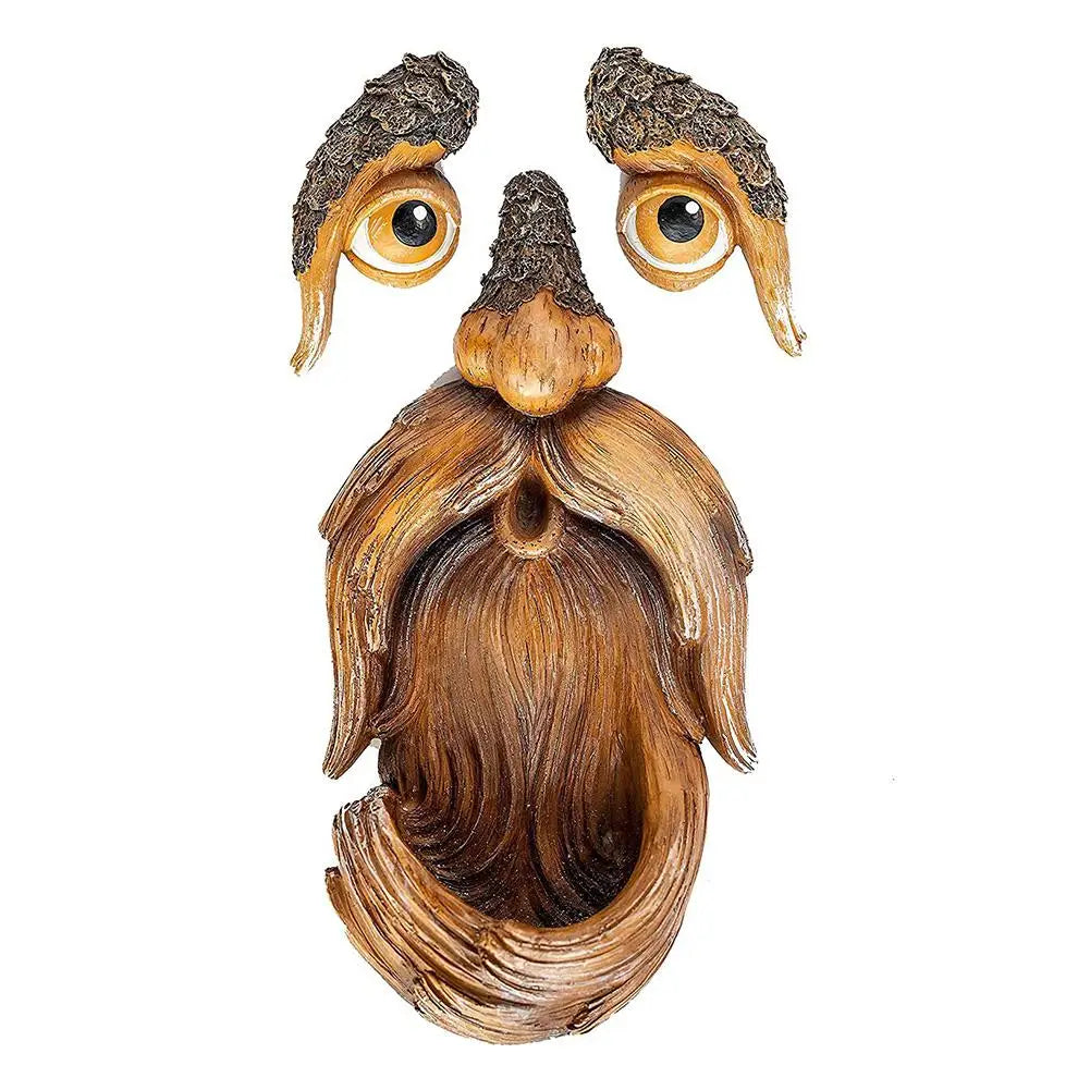 Tree Monster Bird Feeder Outdoor Courtyard Yard Garden  Whimsical Tree Hugger Sculpture