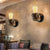Vintage Wall Lamp Resin Fist lights For Bar Restaurant Coffee Shop Decoration Wall light Left Right Hand Indoor Lighting E27