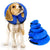 Soft Elizabethan Dog Cone Collar Inflatable Pet Recovery E-Collar for Small to Large Dogs And Cats Ideal for Surgery Recovery