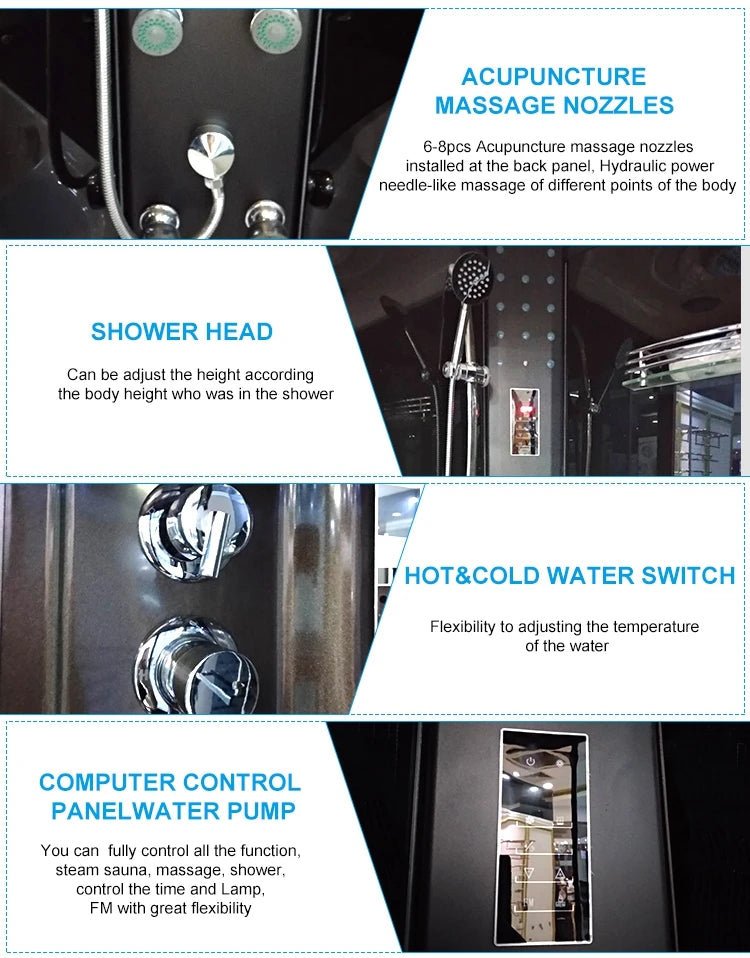 Generator Bathtub Enclosuregt0530 Maya Tub Cabinet Shower and Steam Bath