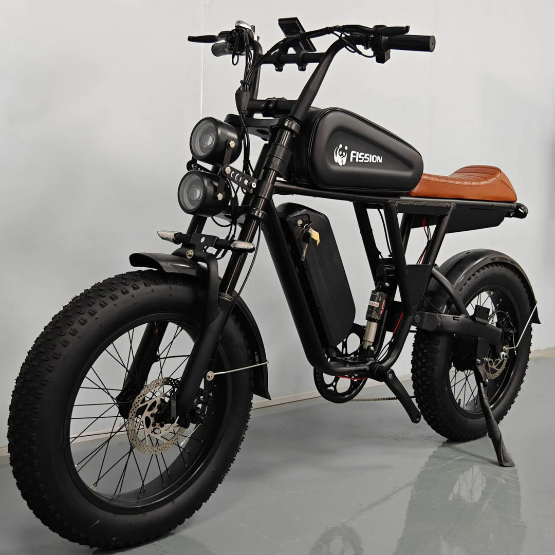 STLF 20 inch snow electric power bicycle retro motorcycle electric bicycle