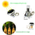 Updated Solar Wine Bottle Lights 2M 20 LED Copper Wire Fairy Garland String Lights 4/8/10 Pack