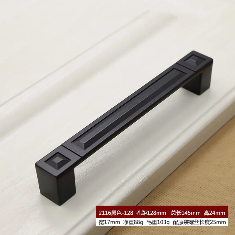 American Style Piano Black Hardware Cabinet Knob Handle European Style Garden Cabinet handle  Cabinet Knob Door Pull