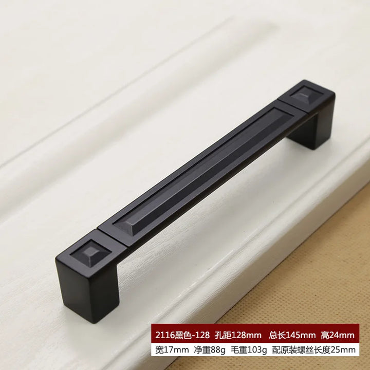 American Style Piano Black Hardware Cabinet Knob Handle European Style Garden Cabinet handle  Cabinet Knob Door Pull